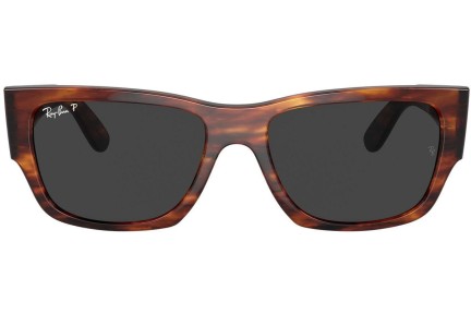 Ochelari de soare Ray-Ban Carlos RB0947S 954/48 Polarized Dreptunghiulari Havana