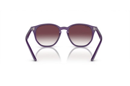 Ochelari de soare Ray-Ban Junior RJ9070S 713136 Rotunzi Violeți