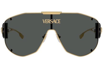 Ochelari de soare Versace VE2268 100287 Lentilă unică | Shield Aurii