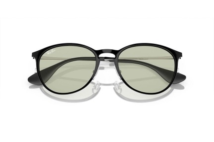 Ochelari de soare Ray-Ban Erika Metal RB3539 9268/2 Rotunzi Negri