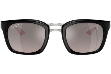 Ochelari de soare Ray-Ban RB8362M F6965J Polarized Pătrați Negri