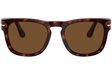 Ochelari de soare Persol PO3333S 24/57 Polarized Pătrați Havana