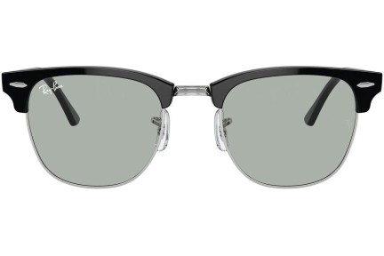 Ochelari de soare Ray-Ban Clubmaster RB3016 1354R5 Browline Negri