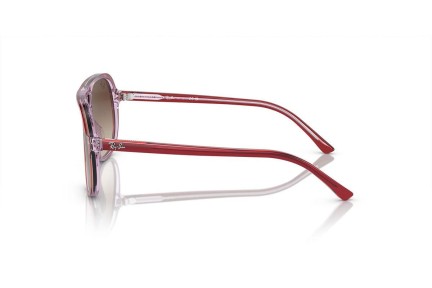 Ochelari de soare Ray-Ban Junior RJ9096S 715413 Pilot Violeți