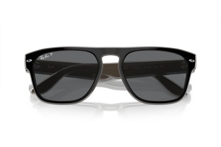 Ochelari de soare Ray-Ban RB4407 673381 Polarized Pătrați Negri