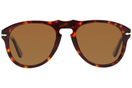 Ochelari de soare Persol 649 Series PO0649 24/57 Polarized Pilot Havana