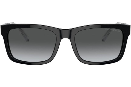 Ochelari de soare Emporio Armani EA4224 5017T3 Polarized Dreptunghiulari Negri