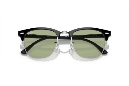 Ochelari de soare Ray-Ban Clubmaster RB3016 135452 Browline Negri