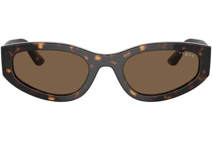 Ochelari de soare Vogue Eyewear VO5585S W65673 Ovali Havana