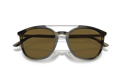 Ochelari de soare Giorgio Armani AR8198 603873 Pilot Havana