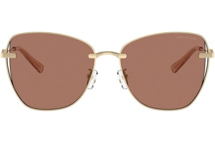 Ochelari de soare Michael Kors Beijing MK1158D 101403 Cat Eye Aurii