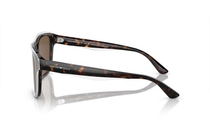 Ochelari de soare Emporio Armani EA4208 605273 Dreptunghiulari Havana