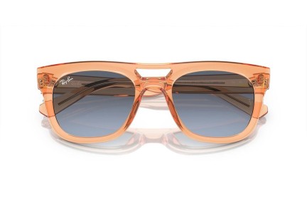 Ochelari de soare Ray-Ban RB4426 66868F Pătrați Portocalii