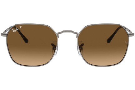 Ochelari de soare Ray-Ban Jim RB3694 004/M2 Polarized Pătrați Gri