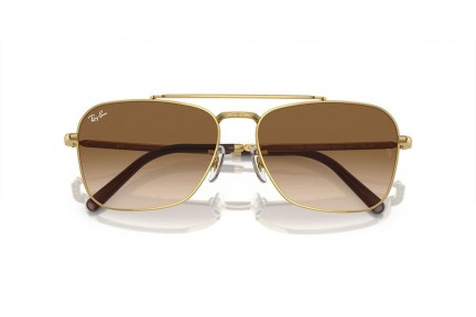 Ochelari de soare Ray-Ban New Caravan RB3636 001/51 Pătrați Aurii