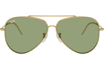 Ochelari de soare Ray-Ban Aviator Reverse RBR0101S 001/82 Pilot Aurii