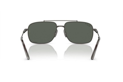 Ochelari de soare Ray-Ban Michael Titanium RB8096 165/GK Polarized Dreptunghiulari Gri