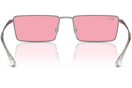 Ochelari de soare Ray-Ban RB3741 004/84 Dreptunghiulari Gri