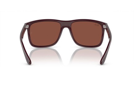 Ochelari de soare Ray-Ban Boyfriend Two RB4547 6718C5 Pătrați Roșii