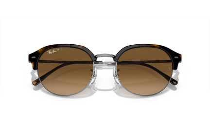 Ochelari de soare Ray-Ban RB4429 710/M2 Polarized Ovali Havana