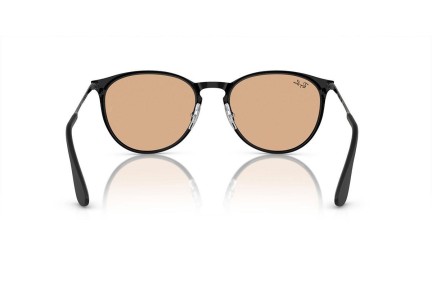 Ochelari de soare Ray-Ban Erika Metal RB3539 002/93 Rotunzi Negri