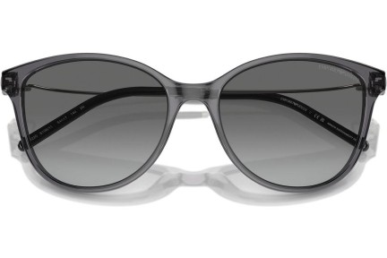 Ochelari de soare Emporio Armani EA4220 610611 Cat Eye Bej