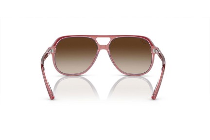 Ochelari de soare Ray-Ban Junior RJ9096S 715413 Pilot Violeți