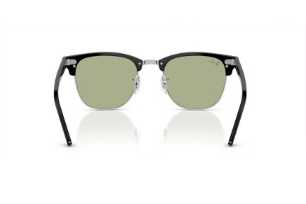 Ochelari de soare Ray-Ban Clubmaster RB3016 135452 Browline Negri