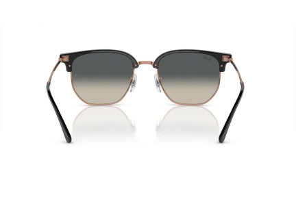 Ochelari de soare Ray-Ban New Clubmaster RB4416 672071 Browline Gri