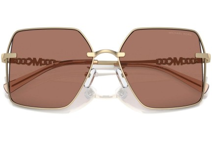 Ochelari de soare Michael Kors Sanya MK1157D 101403 Pătrați Aurii