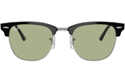 Ochelari de soare Ray-Ban Clubmaster RB3016 135452 Browline Negri