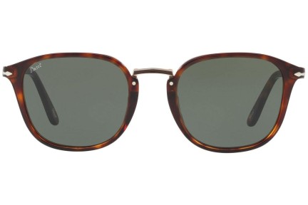 Ochelari de soare Persol Combo Evolution Collection PO3186S 24/31 Pătrați Havana