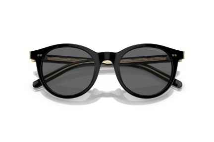 Ochelari de soare Giorgio Armani AR8199U 587587 Rotunzi Negri