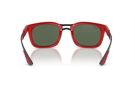 Ochelari de soare Ray-Ban RB8362M F66371 Pătrați Roșii