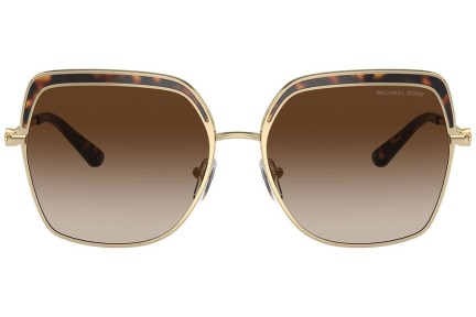 Ochelari de soare Michael Kors Greenpoint MK1141 101413 Pătrați Aurii