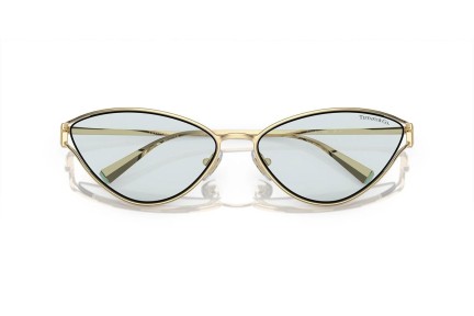 Ochelari de soare Tiffany & Co. TF3095 6196MF Cat Eye Aurii