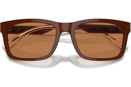 Ochelari de soare Emporio Armani EA4224 609573 Dreptunghiulari Maro