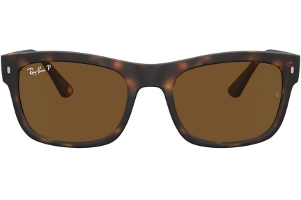 Ochelari de soare Ray-Ban RB4428 894/57 Polarized Pătrați Havana