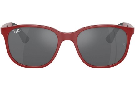 Ochelari de soare Ray-Ban Junior RJ9078S 71506G Pătrați Roșii