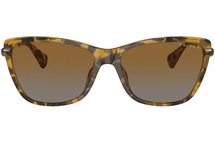 Ochelari de soare Ralph Lauren RA5308U 5836T5 Polarized Cat Eye Havana