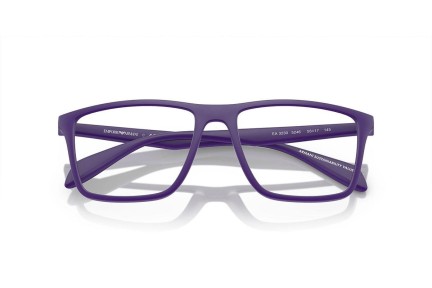 Ochelari Emporio Armani EA3230 5246 Dreptunghiulari Violeți