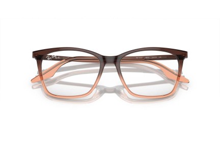 Ochelari Ray-Ban RX5422 8312 Cat Eye Portocalii