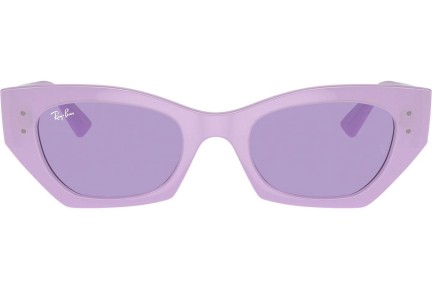 Ochelari de soare Ray-Ban RB4430 67581A Browline Violeți