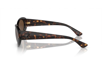 Ochelari de soare Versace VE4455U 108/73 Ovali Havana