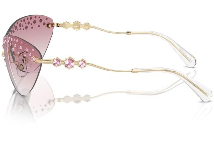 Ochelari de soare Swarovski SK7023 40138D Lentilă unică | Shield Aurii