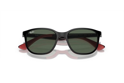 Ochelari de soare Ray-Ban Junior RJ9078S 713171 Pătrați Negri