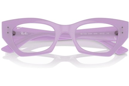 Ochelari Ray-Ban RX7330 8346 Cat Eye Violeți