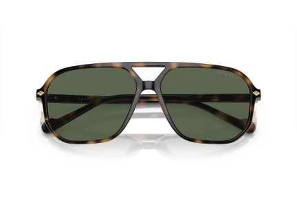 Ochelari de soare Vogue Eyewear VO5531S 27189A Polarized Pilot Havana