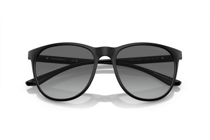 Ochelari de soare Emporio Armani EA4210 500111 Rotunzi Negri