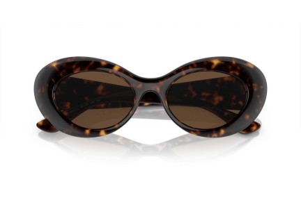 Ochelari de soare Versace VE4456U 108/73 Ovali Havana